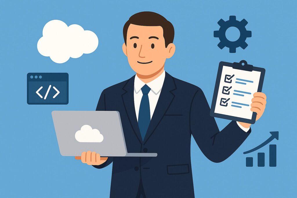 Salesforceエンジニアのイメージ