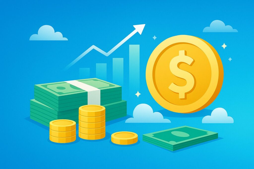 Salesforceエンジニアの年収のイメージ