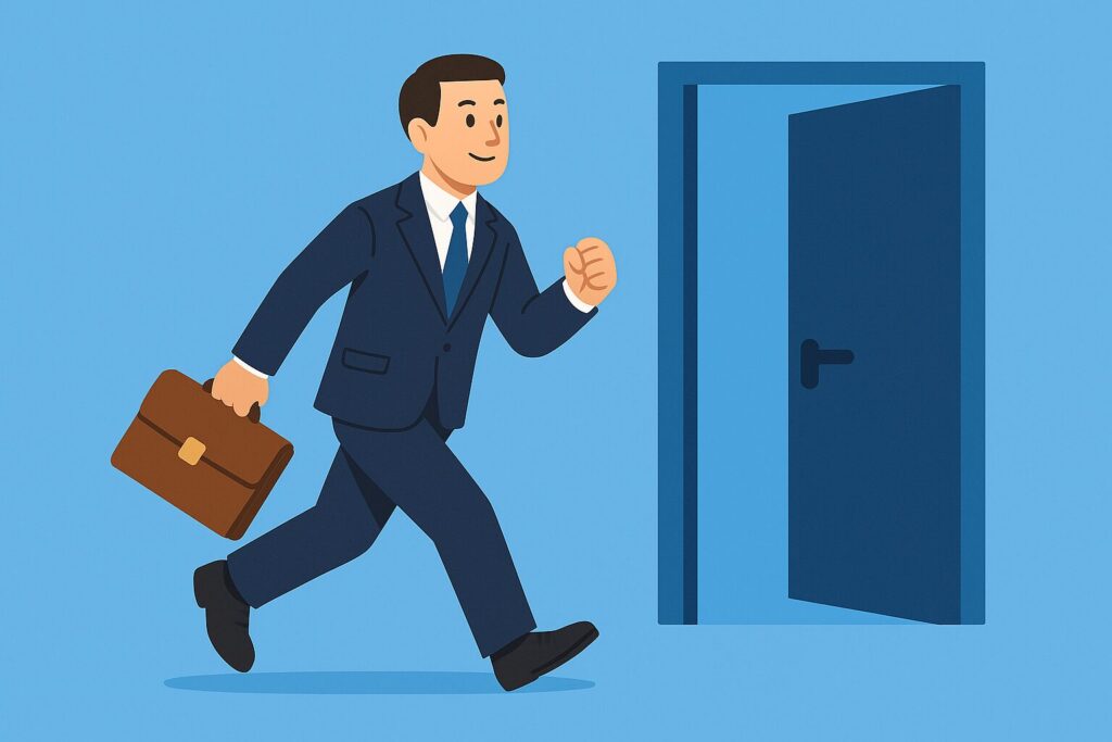 エンジニアが転職するイメージ